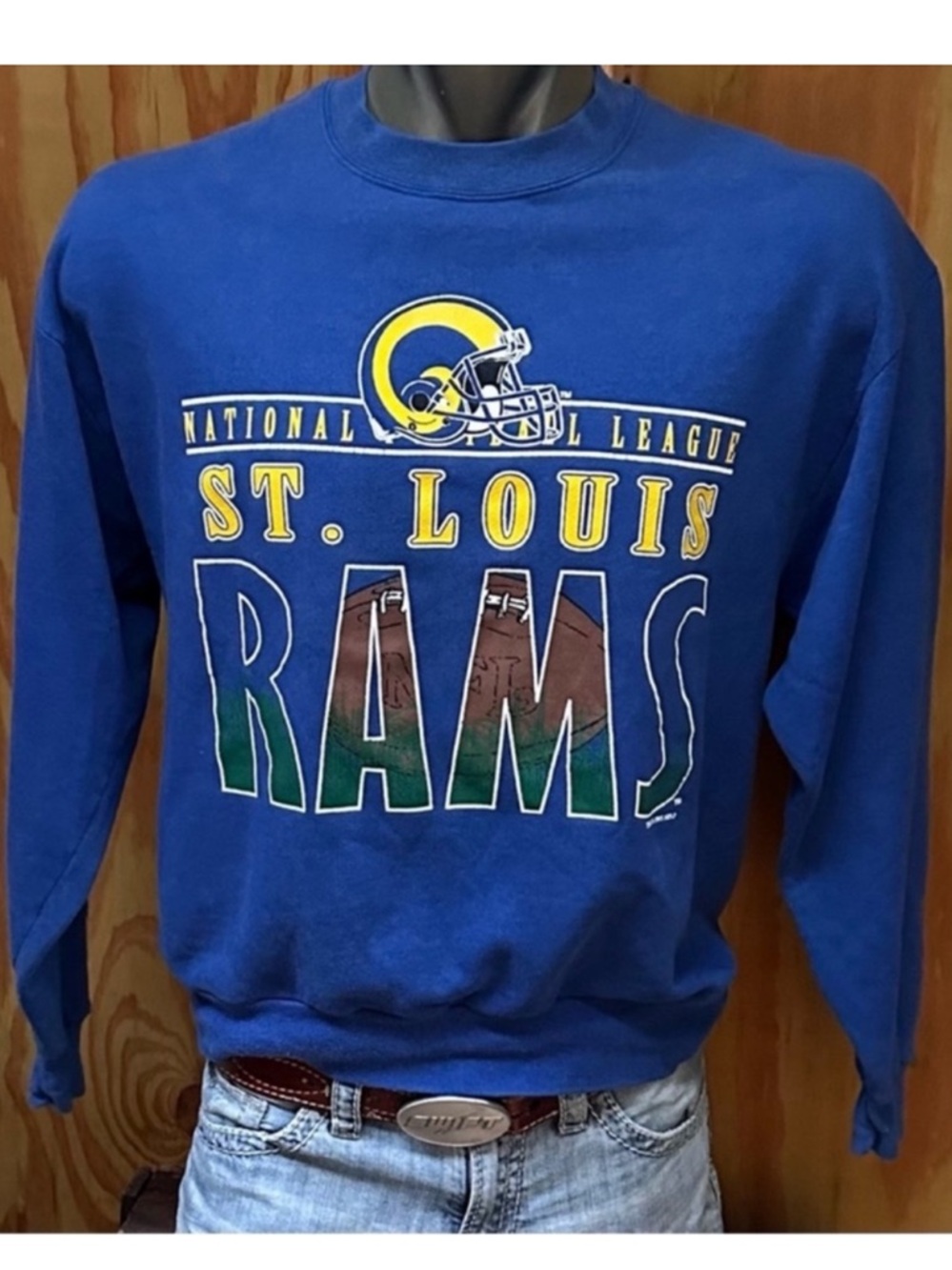 Vintage 90’s St Louis Rams Sweatshirt 1995
